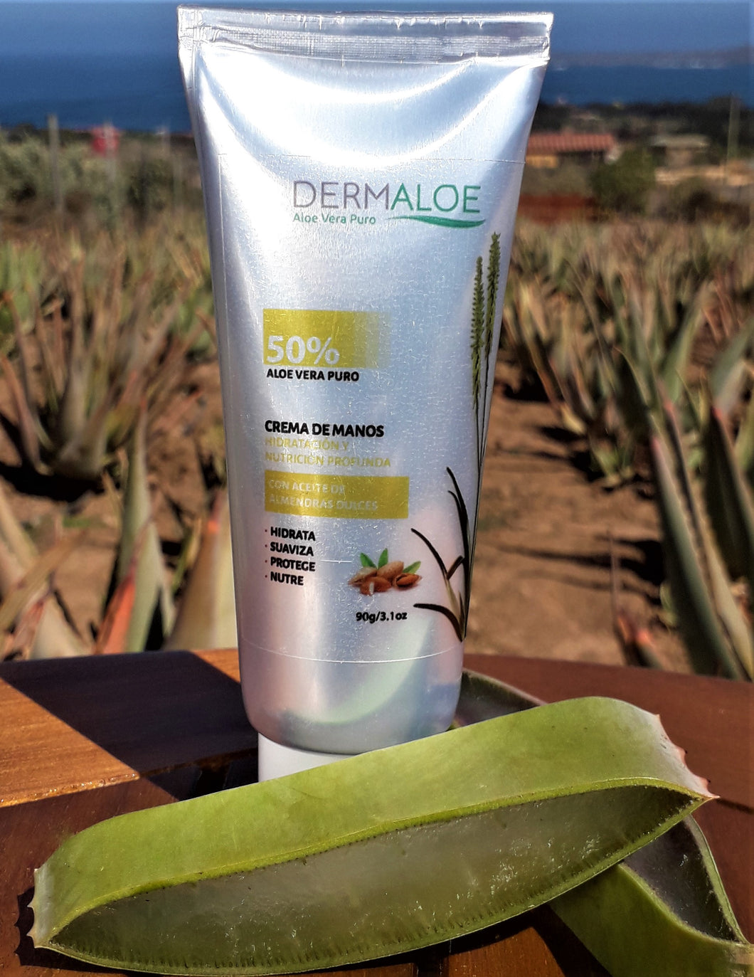 CREMA DE MANOS 50% ALOE VERA