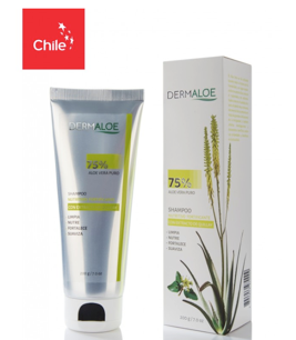 SHAMPOO 75% ALOE VERA CON EXTRACTO DE QUILLAY